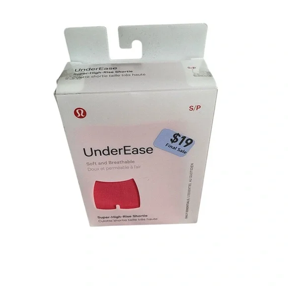 lululemon athletica Glazed Pink, Super High Rised Shorties, - Picture 3 of 3